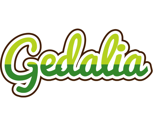 Gedalia golfing logo
