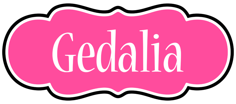 Gedalia invitation logo