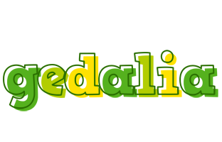 Gedalia juice logo