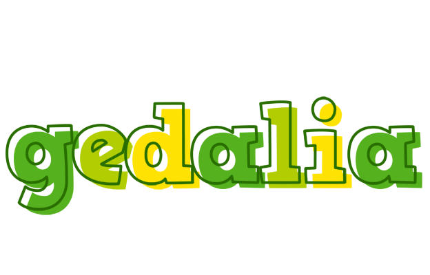 Gedalia juice logo