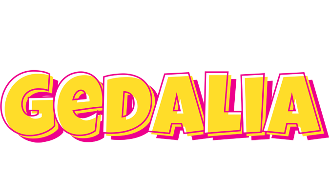 Gedalia kaboom logo