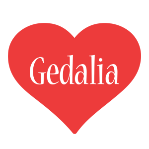 Gedalia love logo