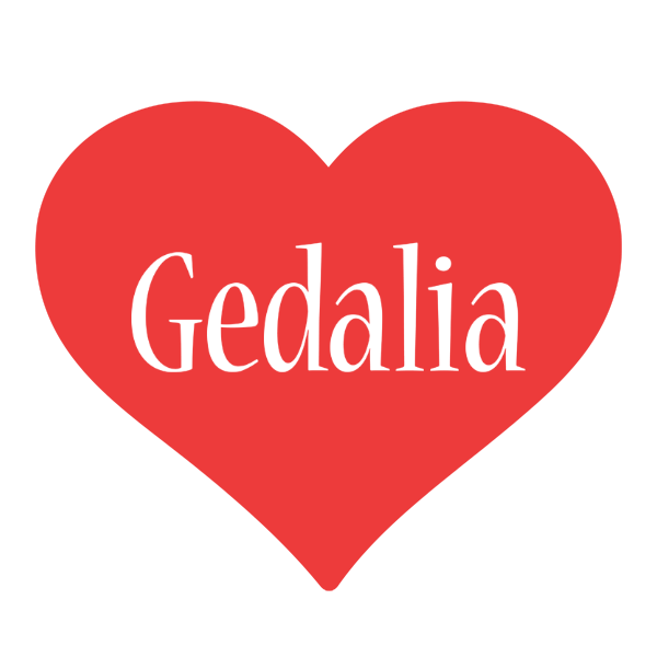 Gedalia love logo