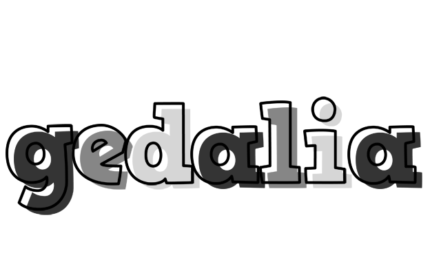 Gedalia night logo