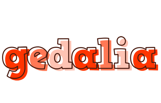 Gedalia paint logo