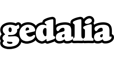 Gedalia panda logo