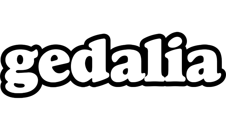 Gedalia panda logo