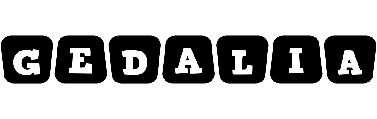 Gedalia racing logo