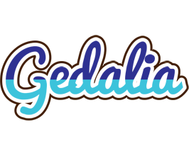 Gedalia raining logo