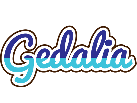 Gedalia raining logo