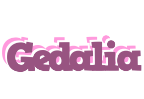 Gedalia relaxing logo