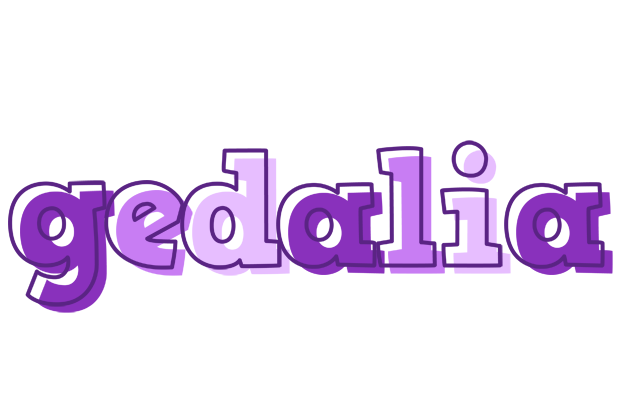 Gedalia sensual logo