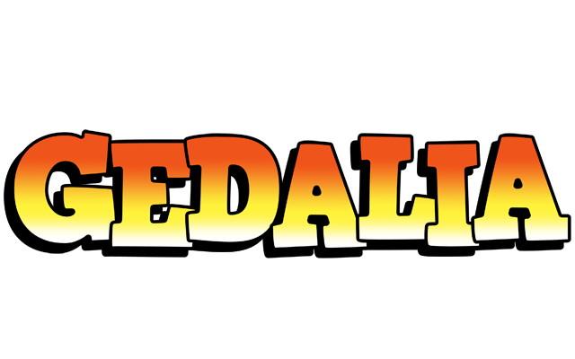 Gedalia sunset logo