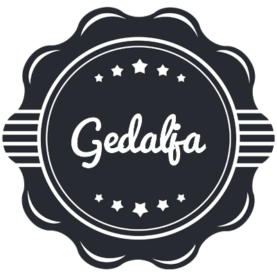 Gedalja badge logo