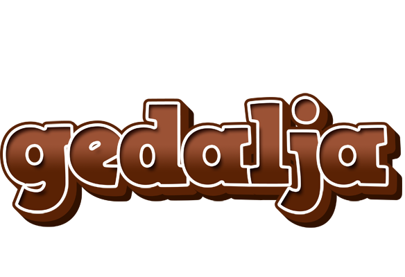 Gedalja brownie logo