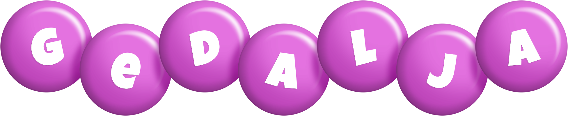 Gedalja candy-purple logo