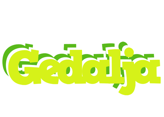 Gedalja citrus logo