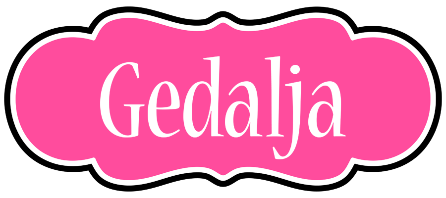 Gedalja invitation logo