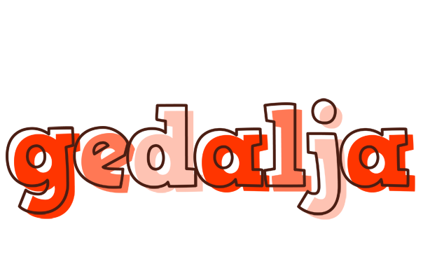 Gedalja paint logo