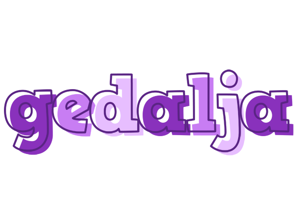 Gedalja sensual logo