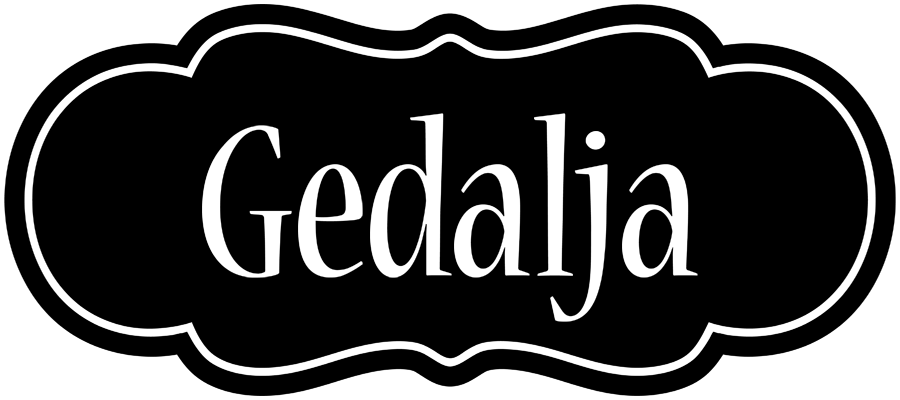 Gedalja welcome logo