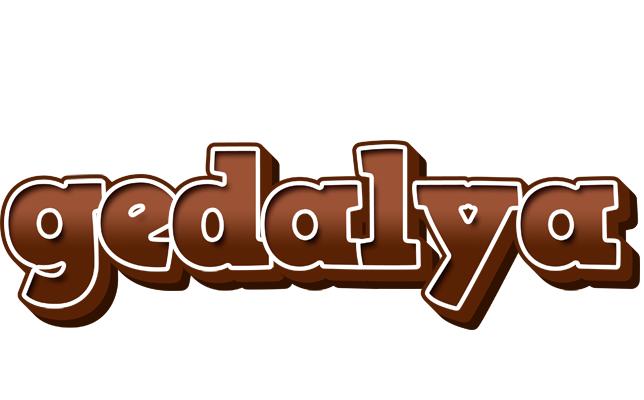 Gedalya brownie logo