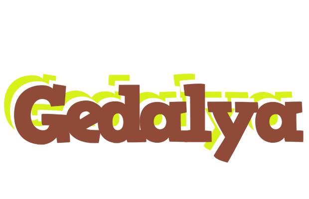 Gedalya caffeebar logo