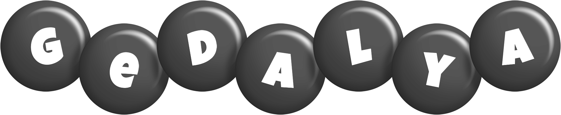 Gedalya candy-black logo