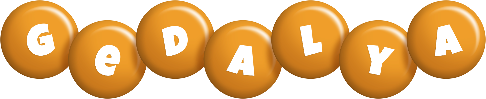 Gedalya candy-orange logo