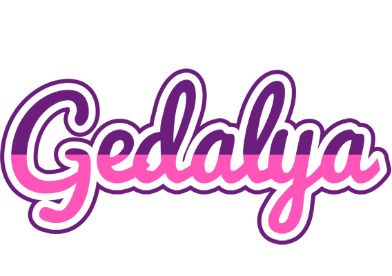 Gedalya cheerful logo