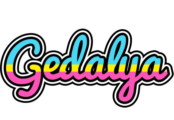 Gedalya circus logo