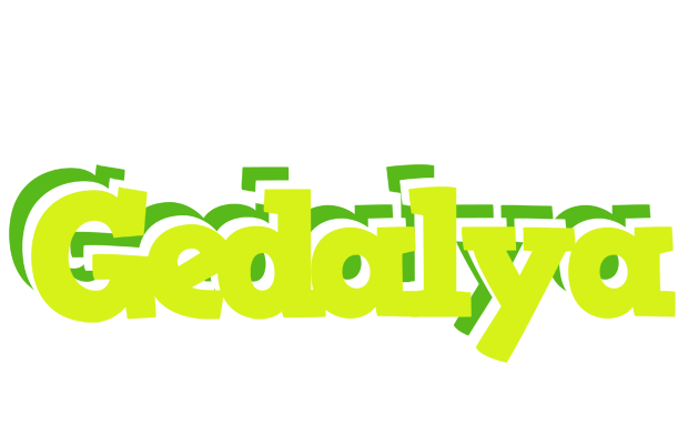 Gedalya citrus logo