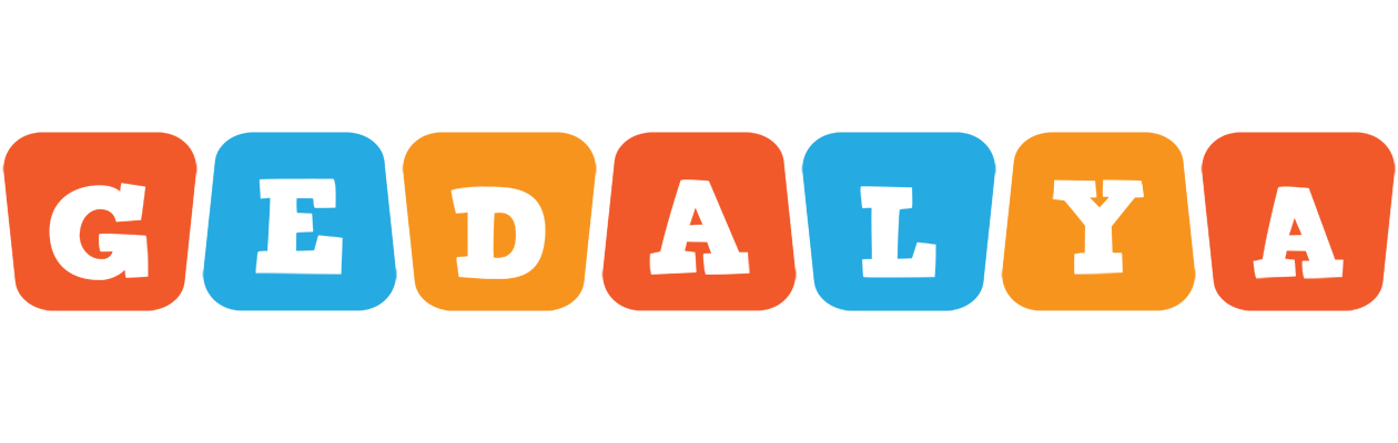 Gedalya comics logo