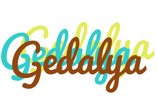 Gedalya cupcake logo