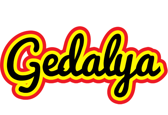 Gedalya flaming logo