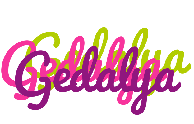 Gedalya flowers logo