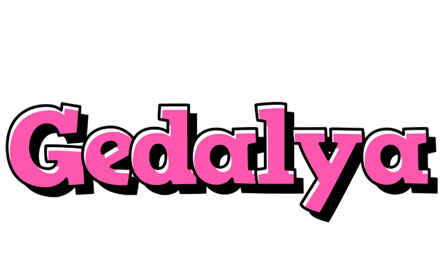 Gedalya girlish logo
