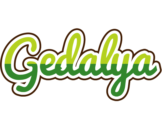 Gedalya golfing logo