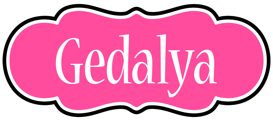 Gedalya invitation logo