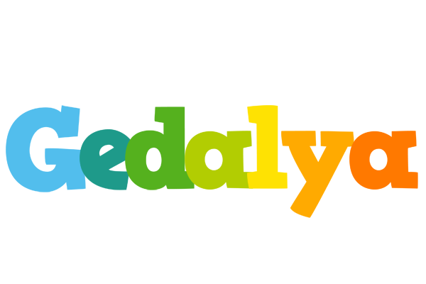 Gedalya rainbows logo