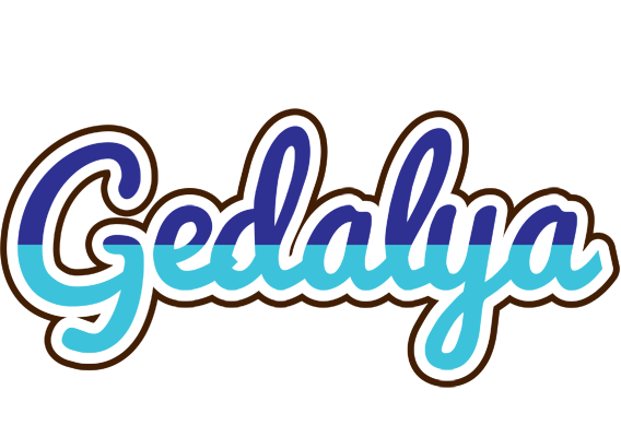 Gedalya raining logo