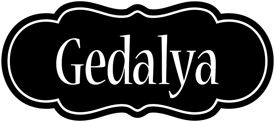 Gedalya welcome logo