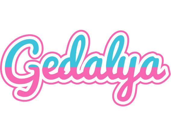 Gedalya woman logo
