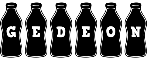 Gedeon bottle logo