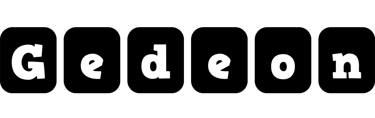 Gedeon box logo