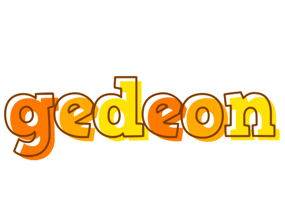 Gedeon desert logo
