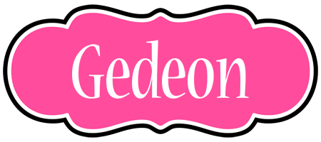 Gedeon invitation logo