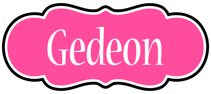 Gedeon invitation logo