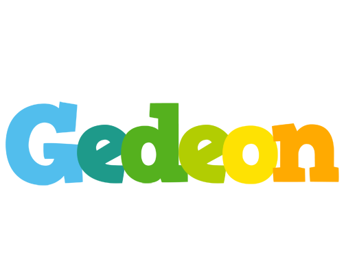Gedeon rainbows logo
