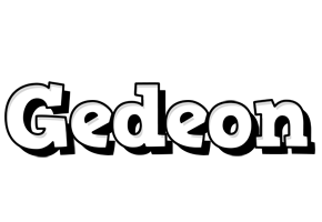 Gedeon snowing logo